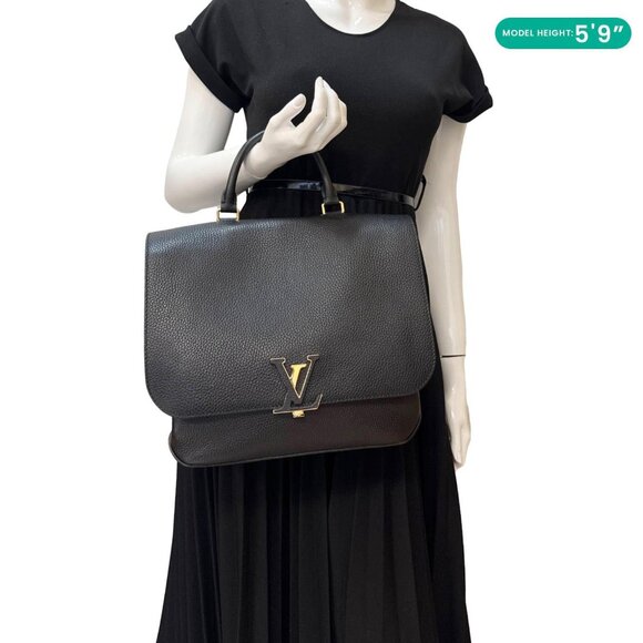 Louis Vuitton  Volta Taurillon Leather Shoulder Bag Black - Picture 2 of 15